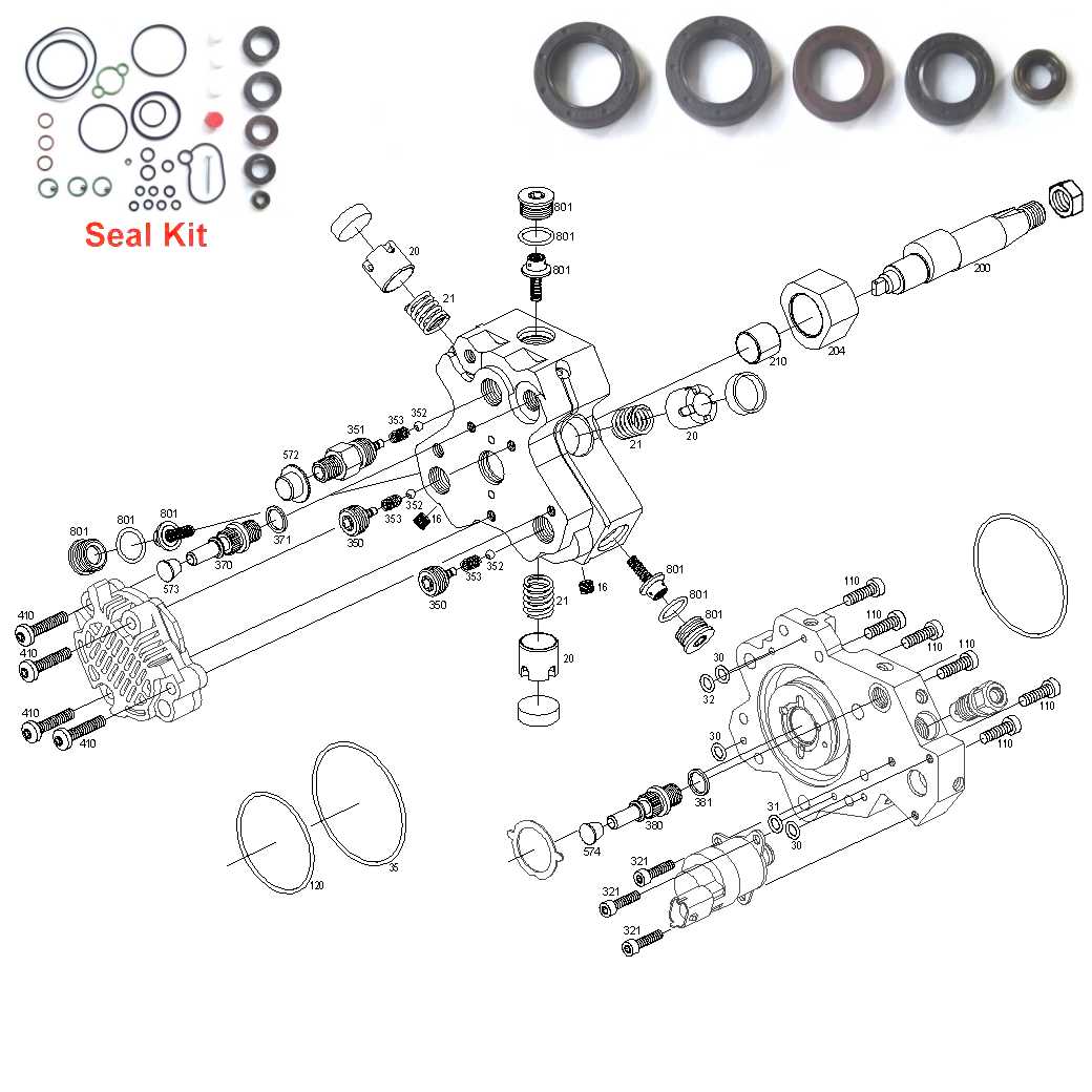 Bosch CP3 interactive parts diagram Diesel Injection Pumps